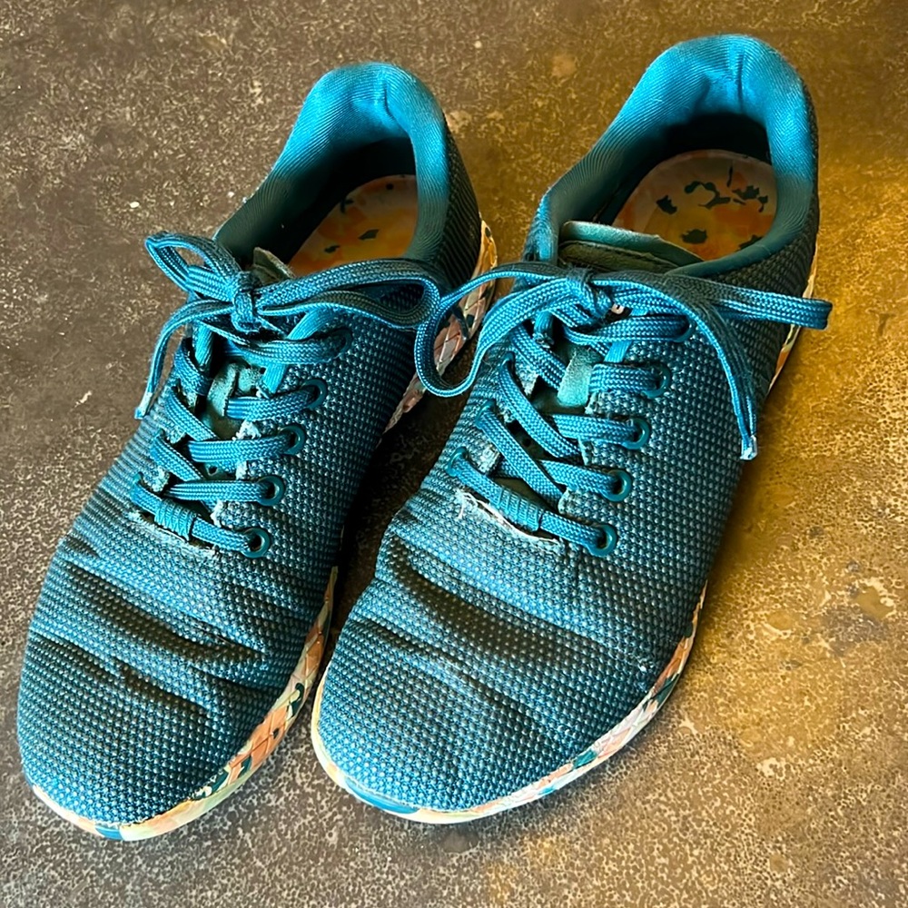 Teal Nobull trainers. Size 9.5 / EU 41